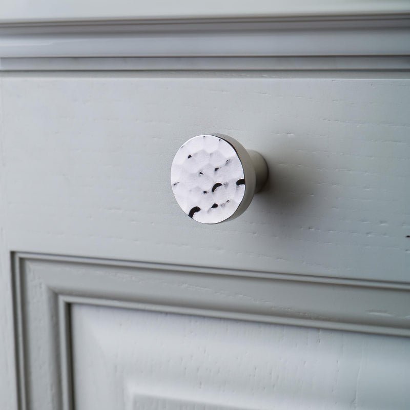 Castella Bexhill Hammered Cabinet Knob 38mm - primehardware