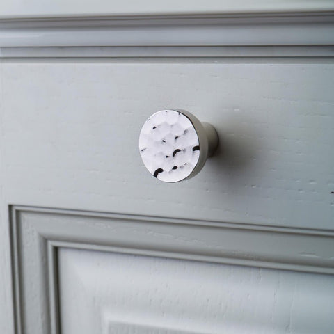 Castella Bexhill Hammered Cabinet Knob 38mm - primehardware