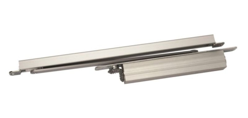 Lockwood 8014 Series Cam Action Concealed Door Closer Size 1-4 Satin Stainless Steel  8014SIL