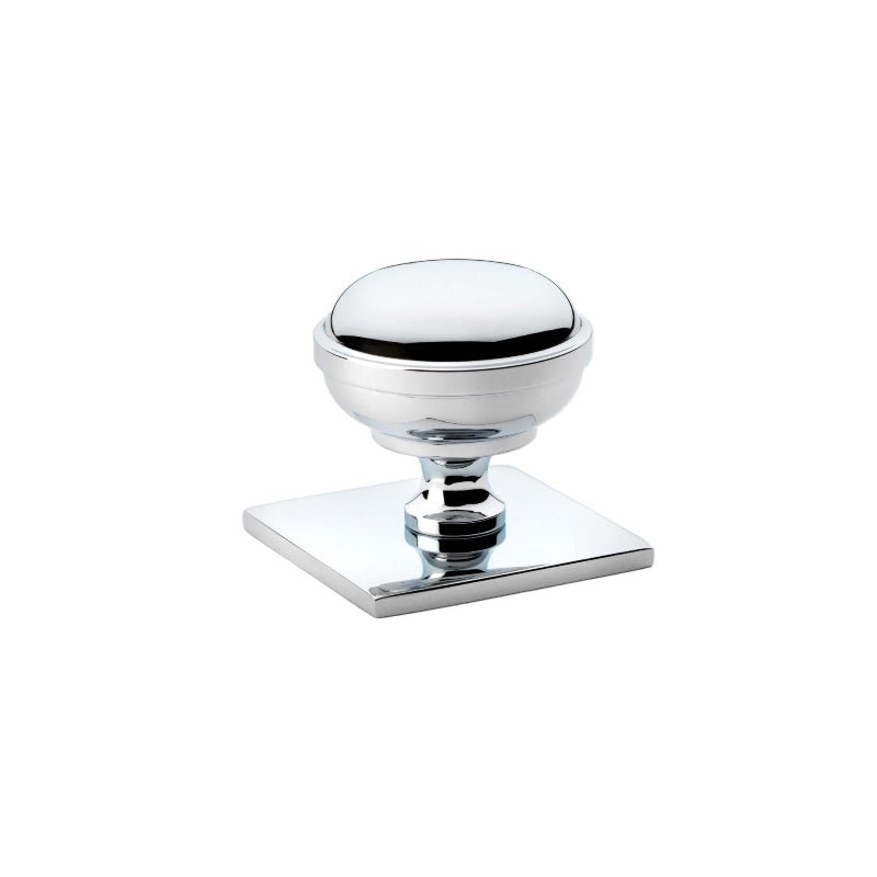 Castella Hastings Cabinet Knob on Backplate 34mm