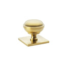 Castella Hastings Cabinet Knob on Backplate 34mm - primehardware