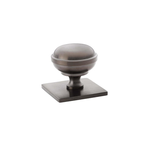Castella Hastings Cabinet Knob on Backplate 34mm - primehardware
