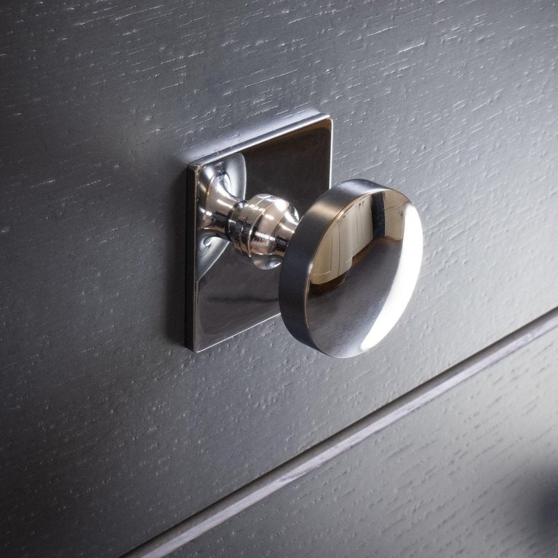 Castella Hastings Cabinet Knob on Backplate 38mm
