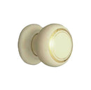 Superior Brass Porcelain Knob Iv / Gr Per 2 32mm - primehardware