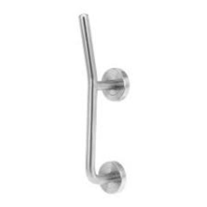 Lockwood Symphony B4 D Pull On External Blank Round Rose Polyester Powdercoat 1222/B4PC - primehardware