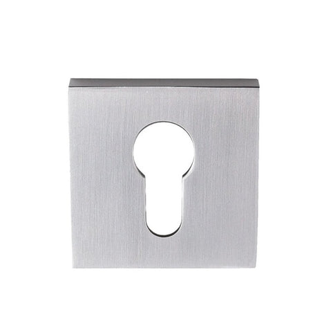Zanda Astron Square Euro Escutcheon 55X55Mm - primehardware