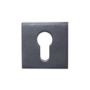 Zanda Astron Square Euro Escutcheon 55X55Mm - primehardware