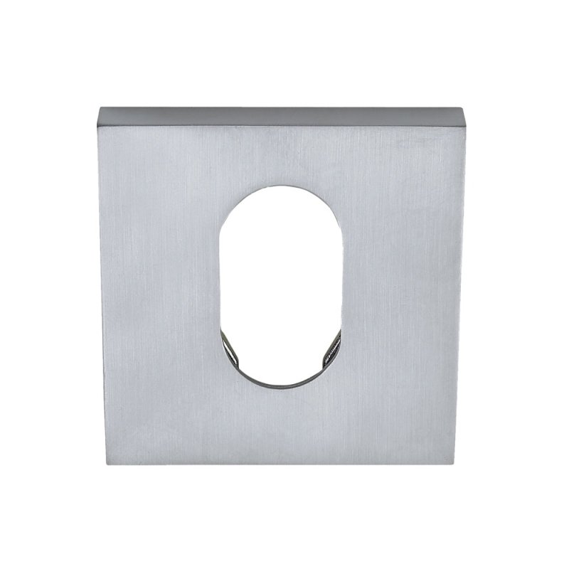 Zanda Astron Square Oval Escutcheon 55X55Mm (Pair) - primehardware