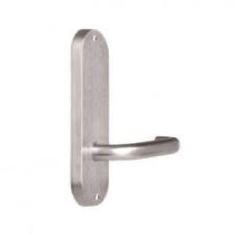 Lockwood 2901 Round End Plate With Cylinder Hole & 74 Lever Polyester Powdercoat 2901/74PC - primehardware