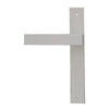 Builders Choice Long Plate Passage Set White 225x32mm ONLY LEVER SET - primehardware
