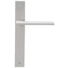 Builders Choice Long Plate Passage Set White 225x32mm ONLY LEVER SET - primehardware