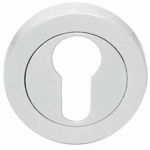 Superior Brass Escutcheon Round Stainless Steel White 52mm (Pair)