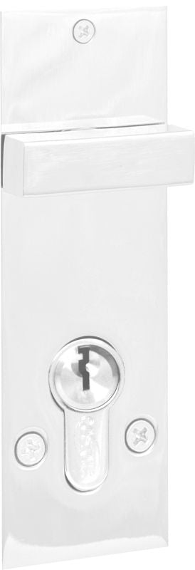 Austyle Escutcheon & Snib Set 145x40mm White - suits myLock  83736