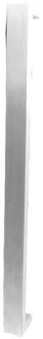 Metallic cylindrical object on a white background