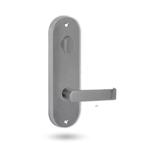 Lockwood 2904 Round End Plate With Turn & 59 Lever Polyester Powdercoat 2904/59PC - primehardware