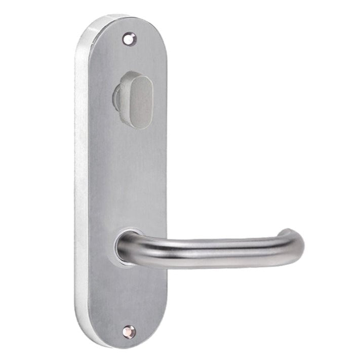 Lockwood 2904 Interior Round End Plate With Turnknob & Lever 70 Aged Brass 2904/70AG - primehardware