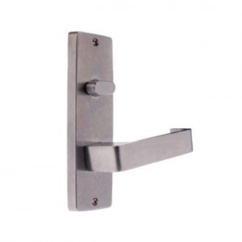 Lockwood 1904 Square End Plate With Turn & 90 Lever Polished Brass 1904/90PB