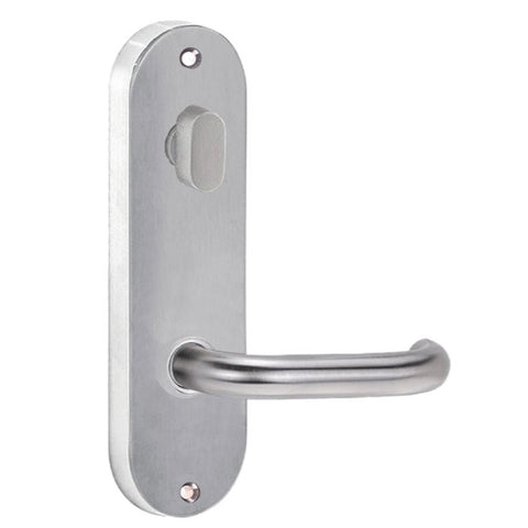 Lockwood 2904 Round End Plate With Turn & 74 Lever Polyester Powdercoat 2904/74PC - primehardware