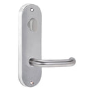 Lockwood 2904 Round End Plate With Turn & 74 Lever Polyester Powdercoat 2904/74PC - primehardware