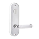 Lockwood 2904 Round End Plate With Turn & 77 Lever Chrome Plate 2904/77CP - primehardware