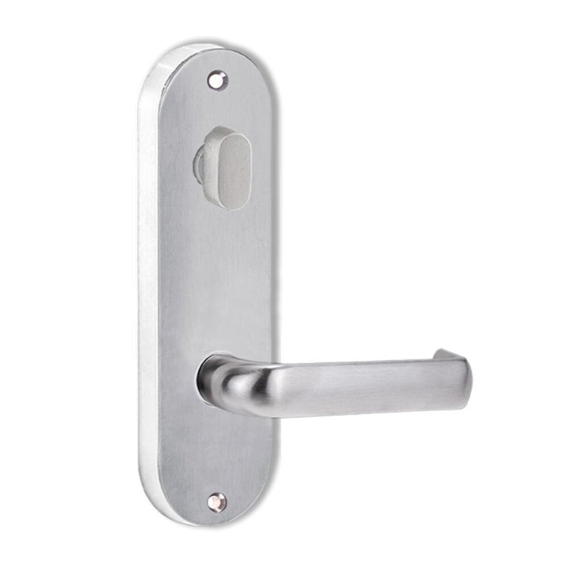 Lockwood 2904 Round End Plate With Turn & 77 Lever Polyester Powdercoat 2904/77PC - primehardware
