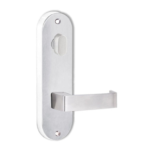 Lockwood 2904 Round End Plate With Turn & 90 Lever Chrome Plate 2904/90CP - primehardware