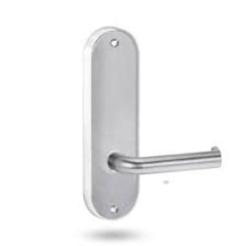 Lockwood 2905 Round End Plate With 101 Lever Polyester Powdercoat 2905/101PC - primehardware
