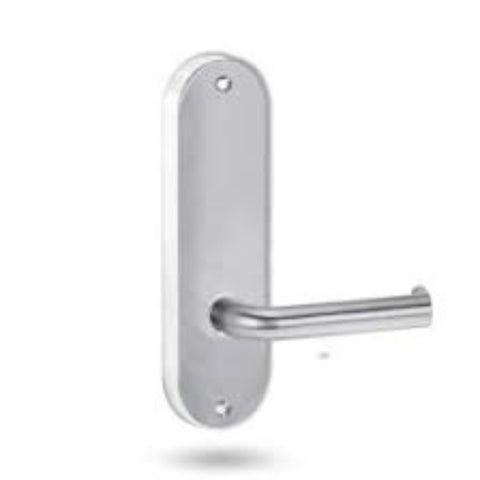 Lockwood 2905 Round End Plate With 101 Lever Polyester Powdercoat 2905/101PC - primehardware