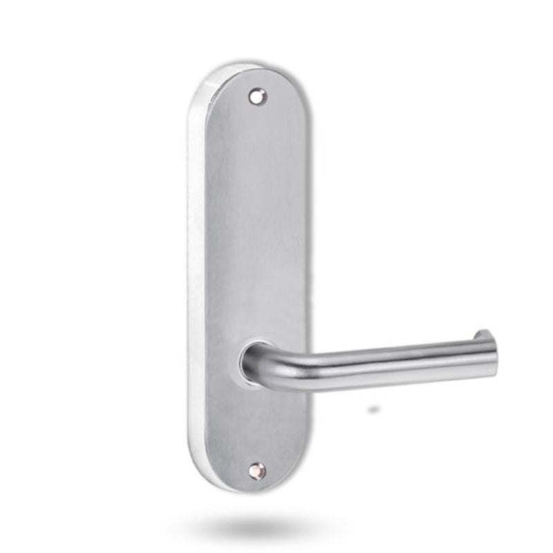 Lockwood 2905 Interior Round End Plate With Lever 102 Chrome Plate 2905/102CP - primehardware