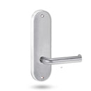 Lockwood 2905 Interior Round End Plate With Lever 102 Chrome Plate 2905/102CP - primehardware