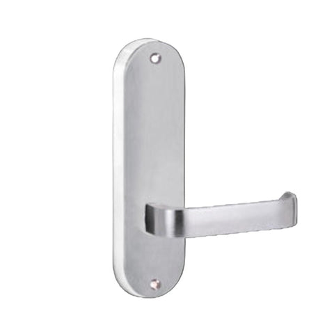 Lockwood 2905 Round End Plate With 104 Lever Polyester Powdercoat 2905/104PC - primehardware
