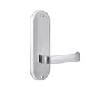 Lockwood 2905 Round End Plate With 104 Lever Polyester Powdercoat 2905/104PC - primehardware