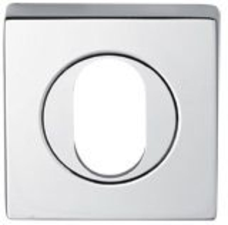 Lockwood Symphony 1420 Series Oval Cylinder Escutcheon - Surface Fix Chrome Plate 1426/ICP