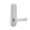 Lockwood 2905 Round End Plate With 111 Lever Polyester Powdercoat 2905/111PC - primehardware