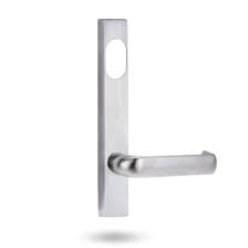 Lockwood 4904 Square End Plate With Turn & 77 Lever Polished Brass 4904/77PB - primehardware