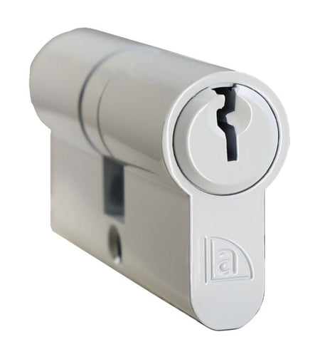 Austyle Euro Double Cylinder 5pin C4 65mm White 89144 - primehardware