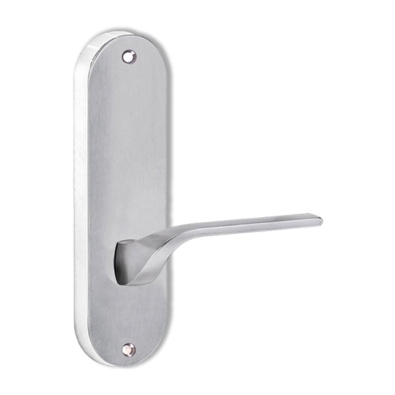 Lockwood 2905 Round End Plate With 122 LH Lever Polyester Powdercoat 2905/122LPC - primehardware