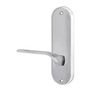 Lockwood 2905 Round End Plate With 122 RH Lever Polyester Powdercoat 2905/122RPC - primehardware