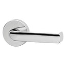 Lockwood 1370 Series 77 Lever On Round Rose Full Set Chrome Plate 1370/1371/77CP - primehardware