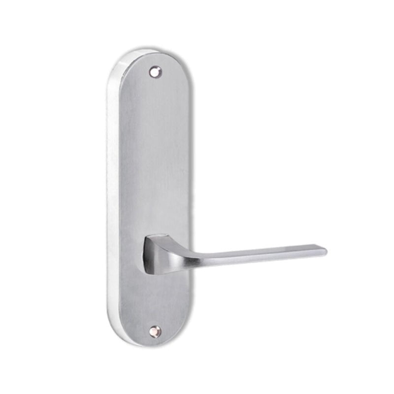 Lockwood 2905 Round End Plate With 123 Lever Polyester Powdercoat 2905/123PC - primehardware
