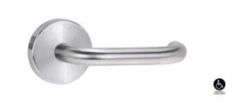 Lockwood 1370 Series 74 Lever On Round Rose Full Set Oil Rubbed Bronze  1370/1371/74ORB