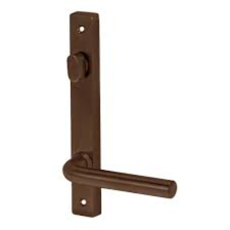 Lockwood 4904 Square End Plate With Turn & 97 Lever Oil Rubbed Bronze 4904/97ORB - primehardware