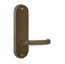 Lockwood 2905 Interior Round End Plate With Lever 124 Oil Rubbed Bronze 2905/124ORB - primehardware