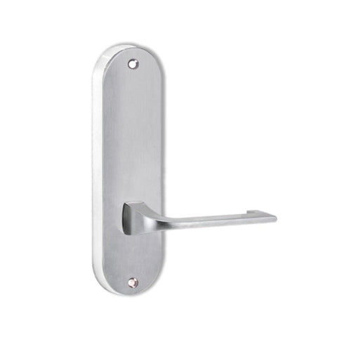 Lockwood 2905 Round End Plate With 124 Lever Polyester Powdercoat 2905/124PC - primehardware