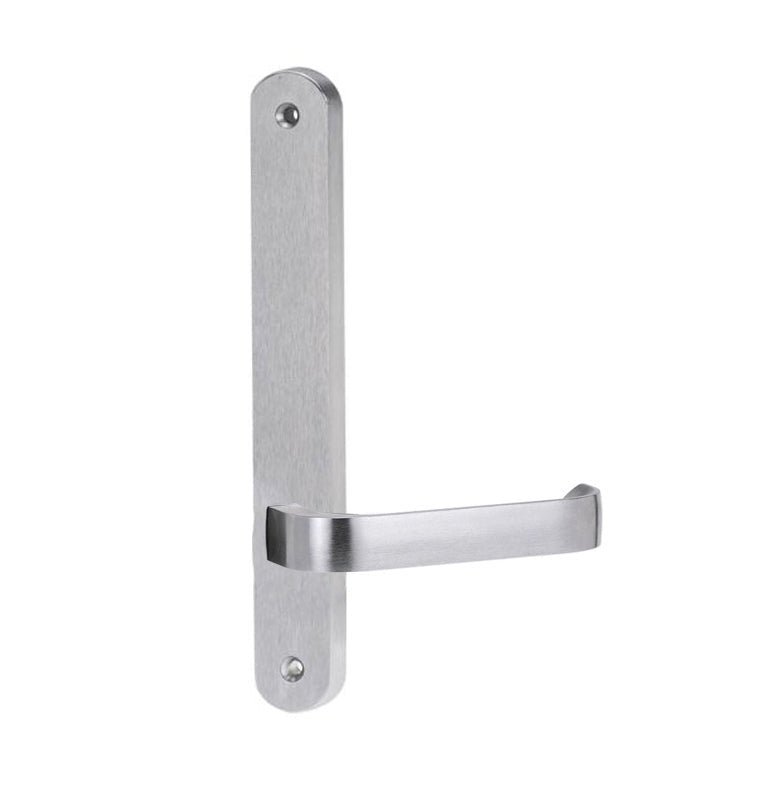Lockwood 2905 Round End Plate With 131 Lever Polyester Powdercoat 2905/131PC - primehardware
