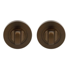 Zanda Round Double Turn Set - 55mm Rose - Ember Bronze