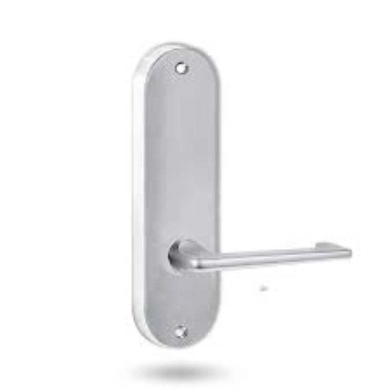 Lockwood 2905 Round End Plate With 132 Lever Polyester Powdercoat 2905/132PC - primehardware