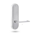 Lockwood 2905 Round End Plate With 132 Lever Polyester Powdercoat 2905/132PC - primehardware