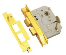 AUSTYLE Rebated 5 Lever Lock Stainless Brass 45mm