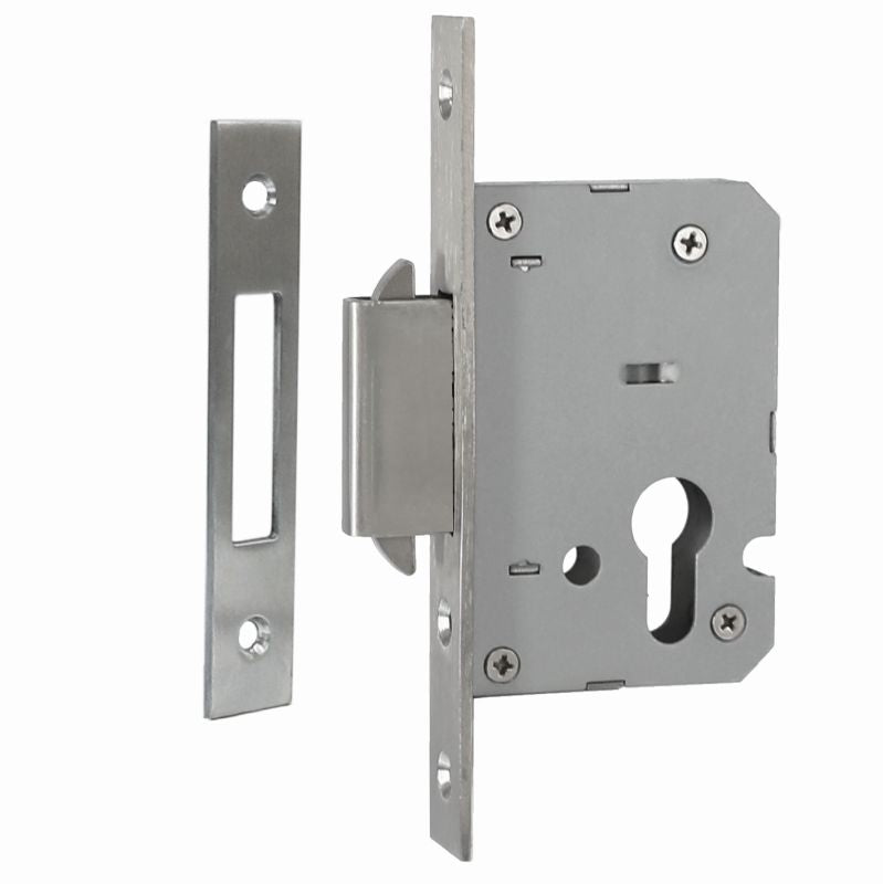 Austyle Entrance Sliding Door Lock PVD Polish Brass 45mm 9087 - primehardware
